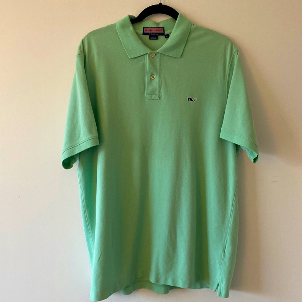 Vineyard Vines Teal Green Polo